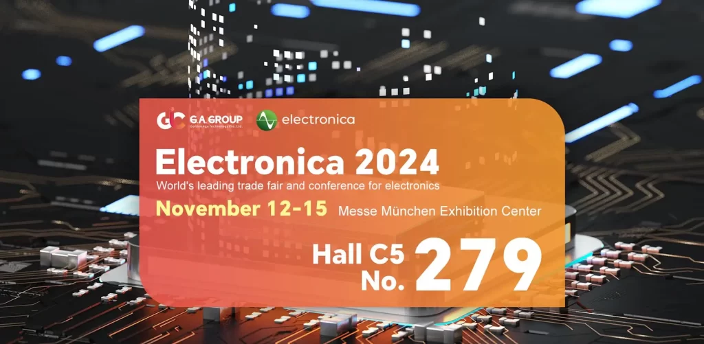 G.A. Group will attend Electronica 2024 exhibition