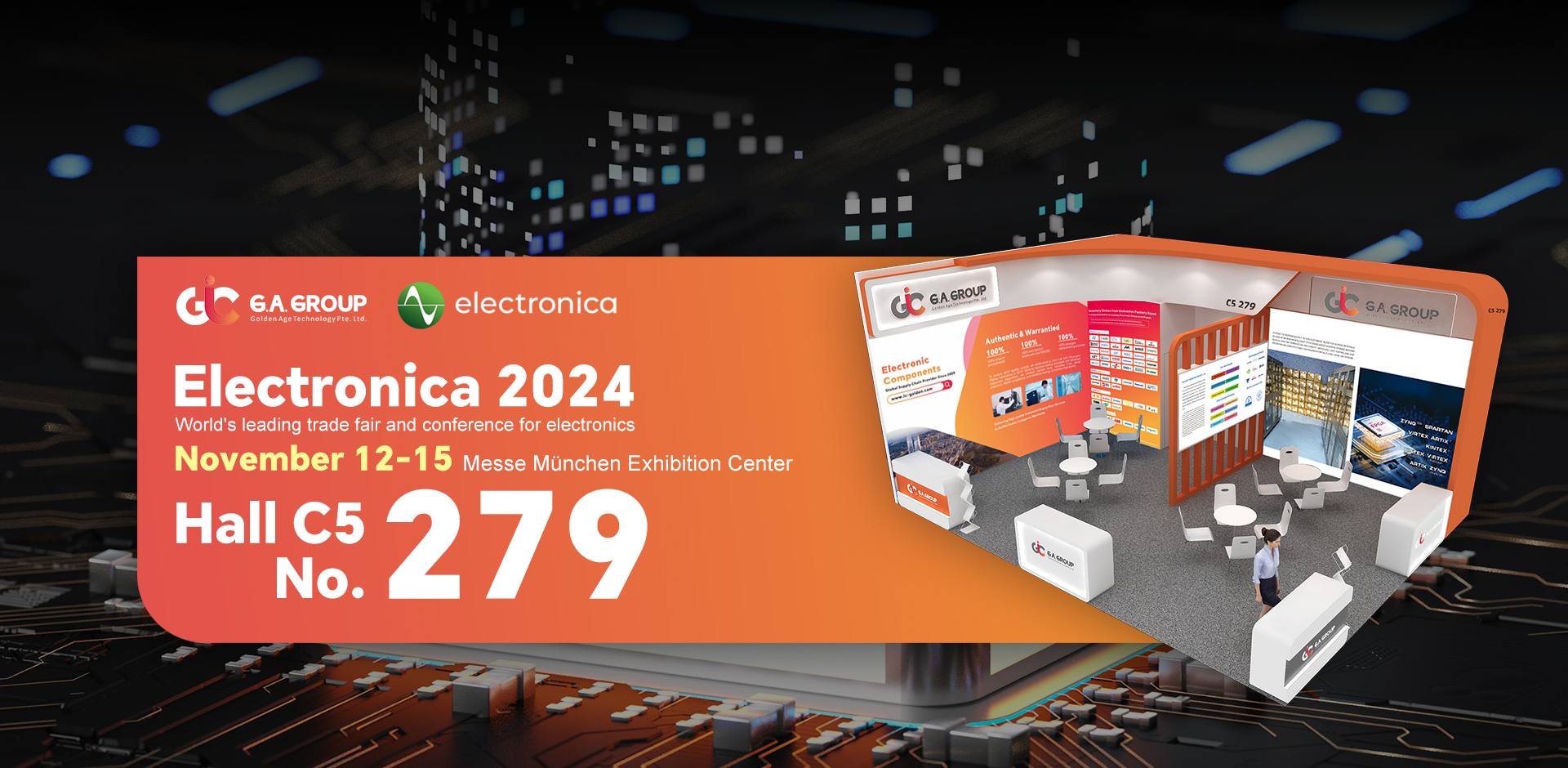 G.A. Group Electronica 2024 exhibition